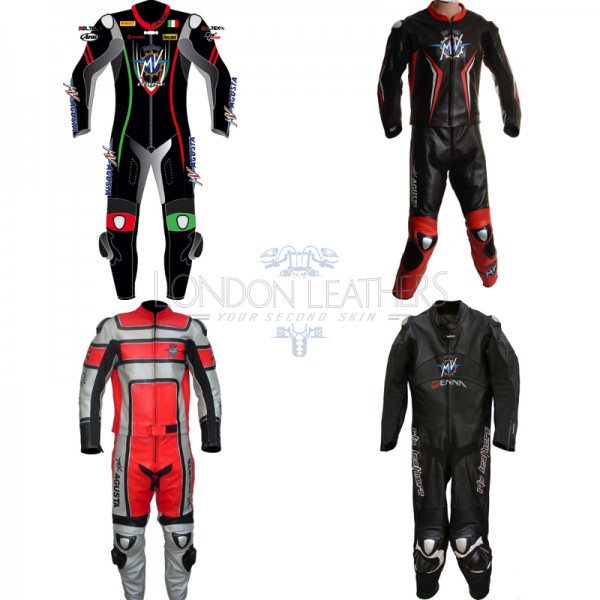 Custom Made MV Agusta Leather Motorcycle Suit